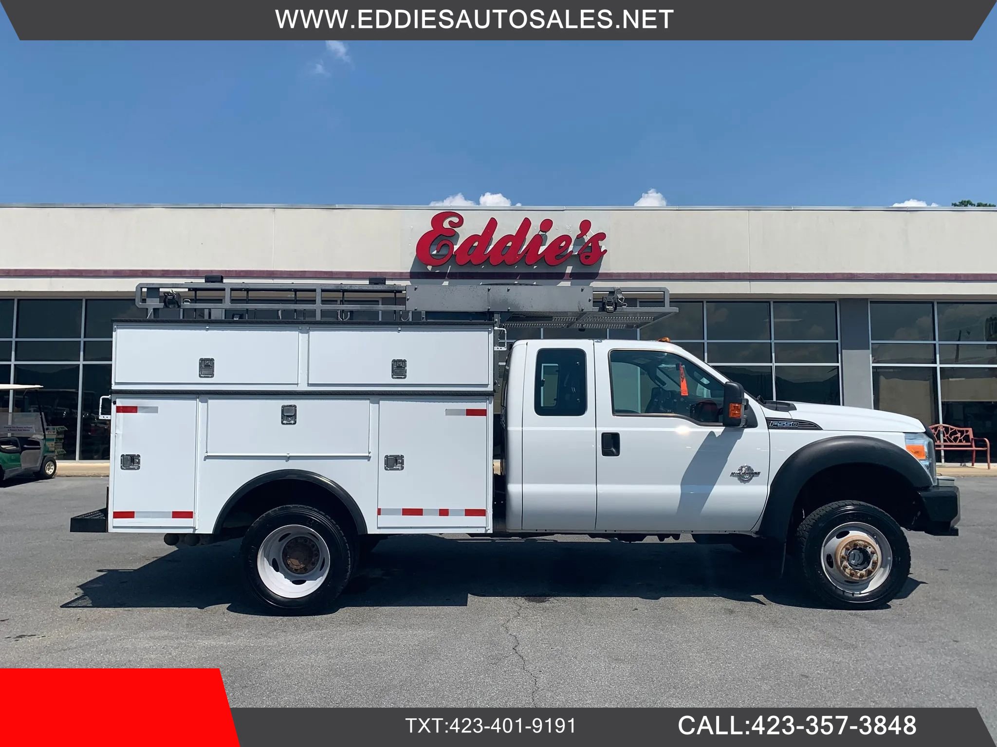 Used 2011 Ford F550 4x4 SuperCab Super Duty w/ PWR Equipment Group image 1