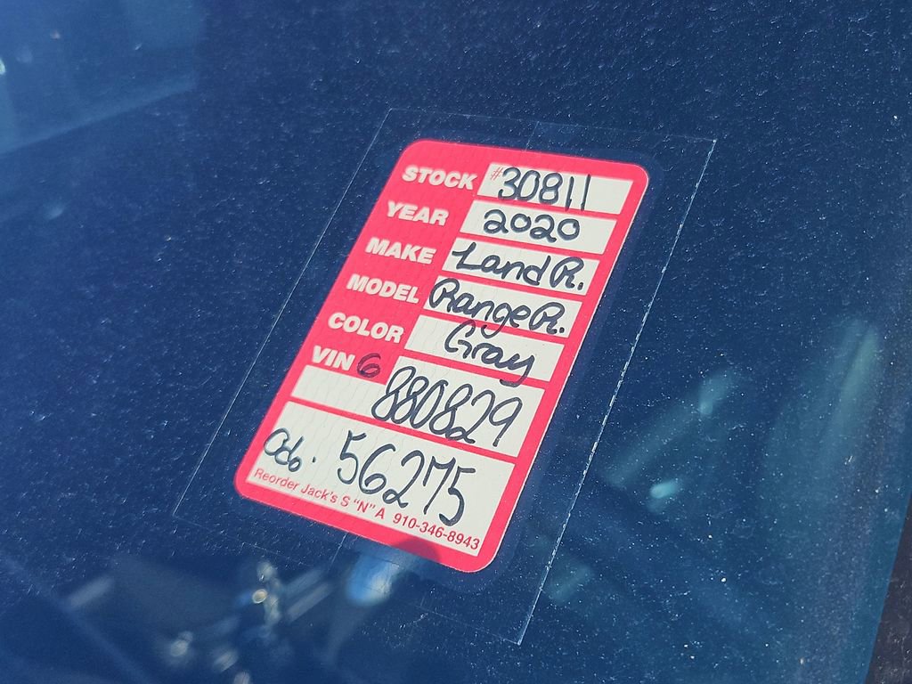 Used 2020 Land Rover Range Rover Sport HSE image 11