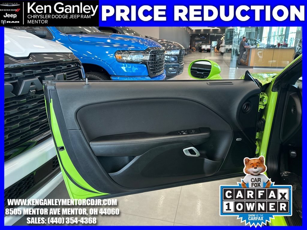 Certified 2023 Dodge Challenger R/T w/ Blacktop Package RWD image 11