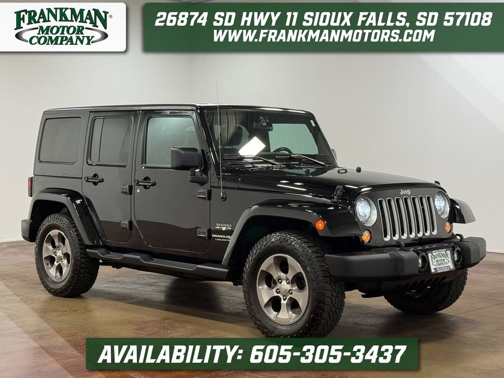 Used 2018 Jeep Wrangler Unlimited Sahara