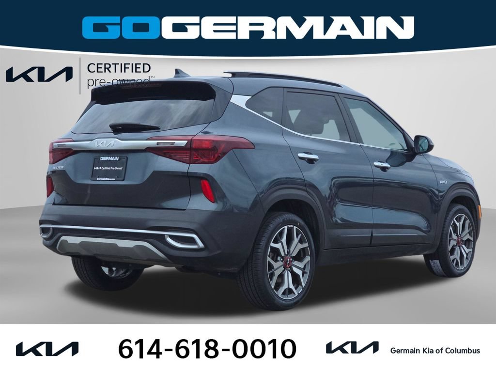 Certified 2023 Kia Seltos SX w/ SX Sunroof Package AWD/4WD image 8