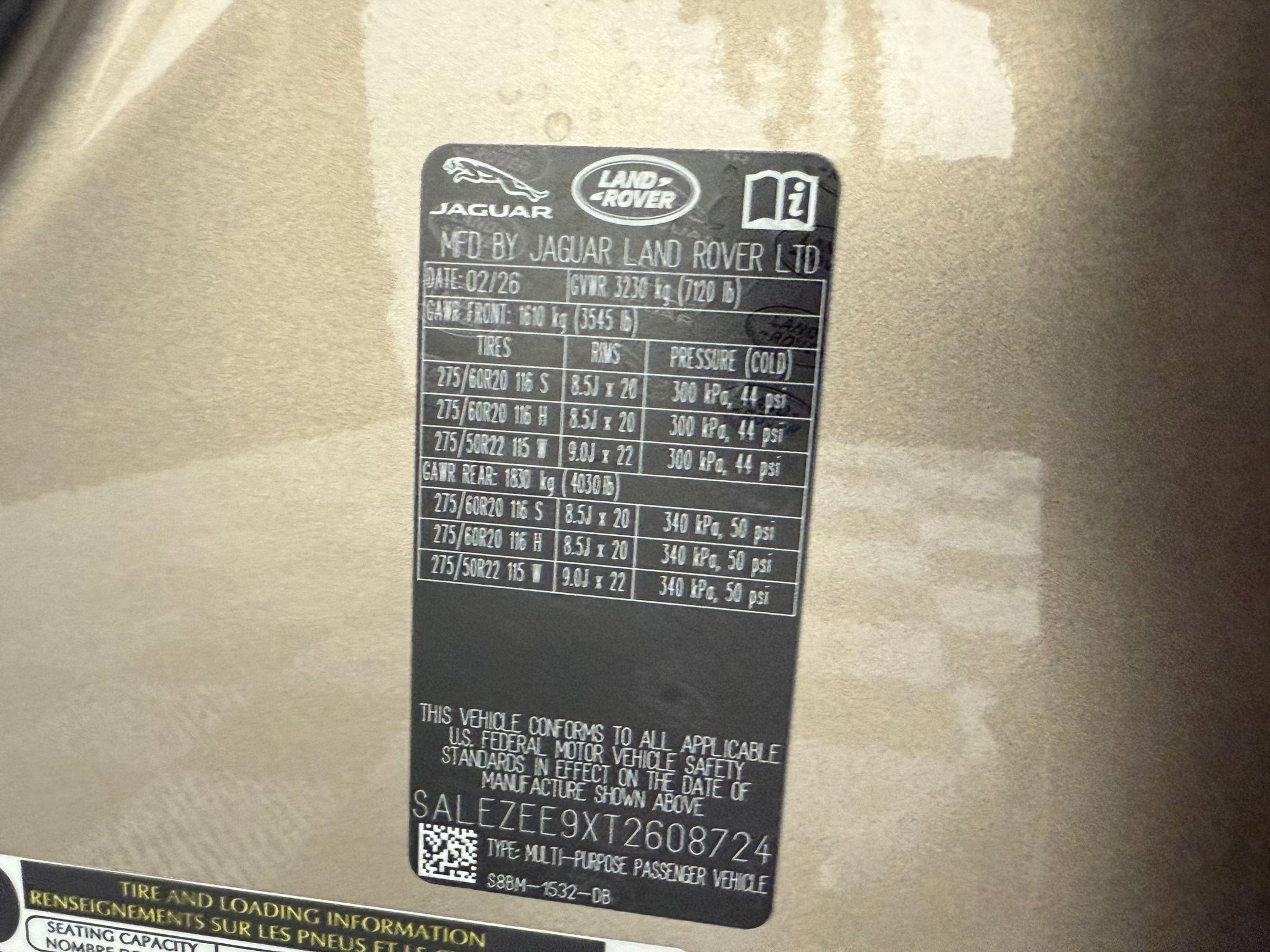 New 2026 Land Rover Defender 110 OCTA AWD/4WD image 20