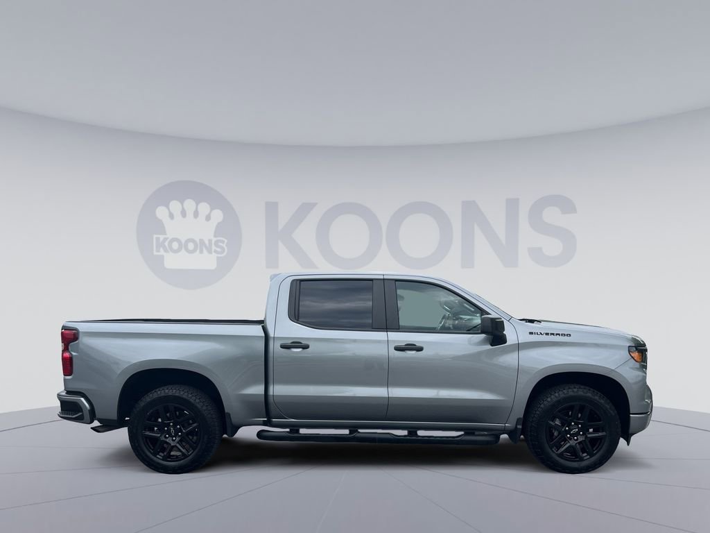 Used 2024 Chevrolet Silverado 1500 Custom w/ Turbomax Blackout Package AWD/4WD image 17