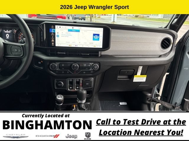 New 2026 Jeep Wrangler Sport AWD/4WD image 16