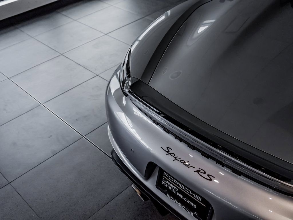 Certified 2024 Porsche 718 Boxster Spyder RS RWD image 29
