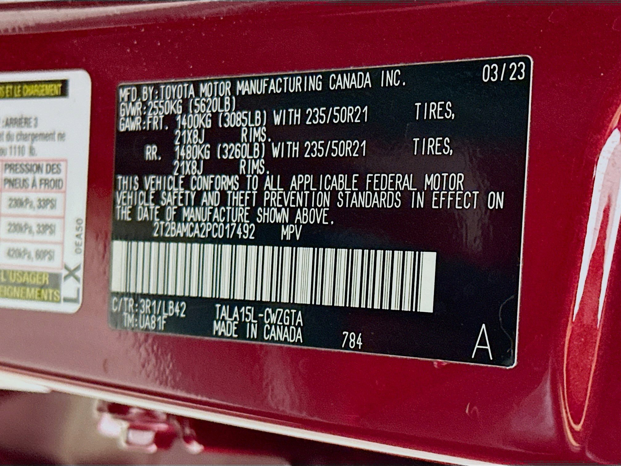 Used 2023 Lexus RX 350 Premium Plus image 12