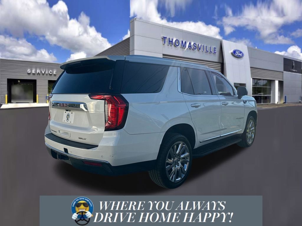 Used 2021 GMC Yukon SLT w/ SLT Premium Package image 3
