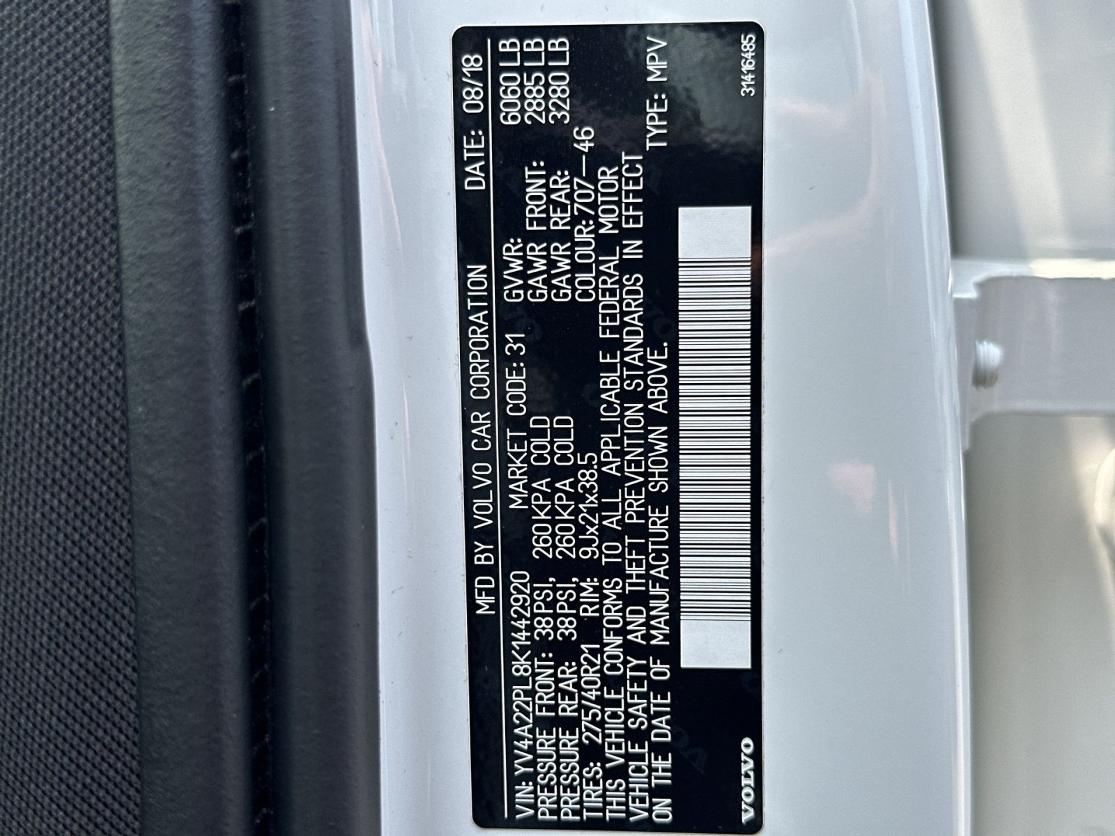 Used 2019 Volvo XC90 T6 Inscription w/ Advanced Package AWD/4WD image 37