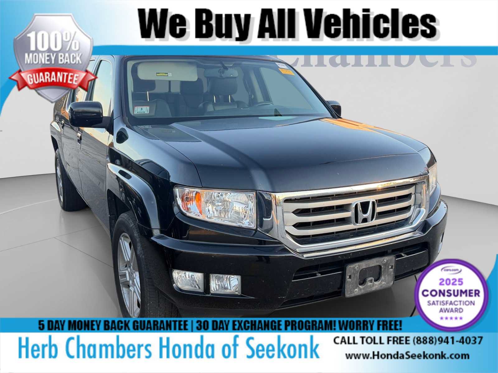 Used 2013 Honda Ridgeline RTL