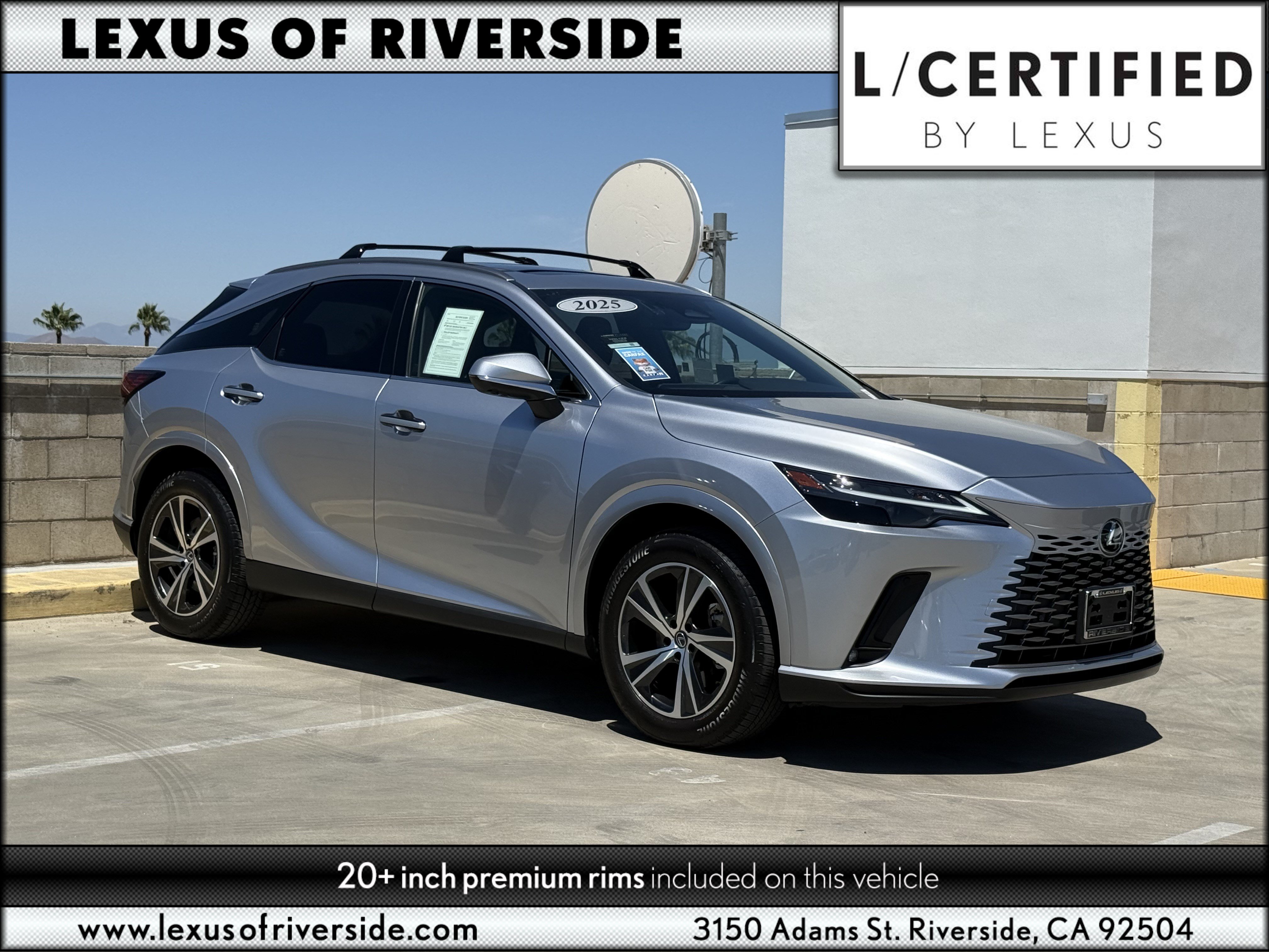 Certified 2025 Lexus RX 350 Premium w/ Accessory Package