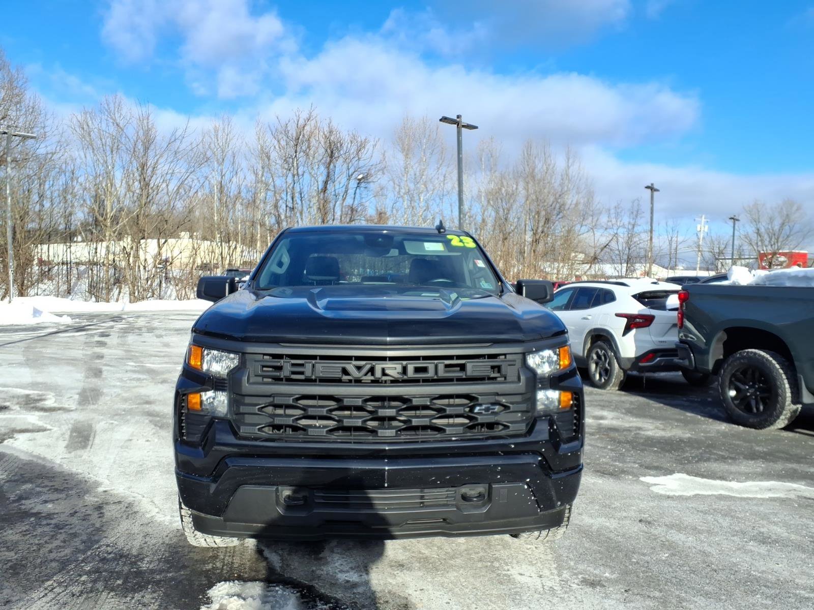 Used 2023 Chevrolet Silverado 1500 Custom w/ LPO, Dark Essentials Package AWD/4WD image 2