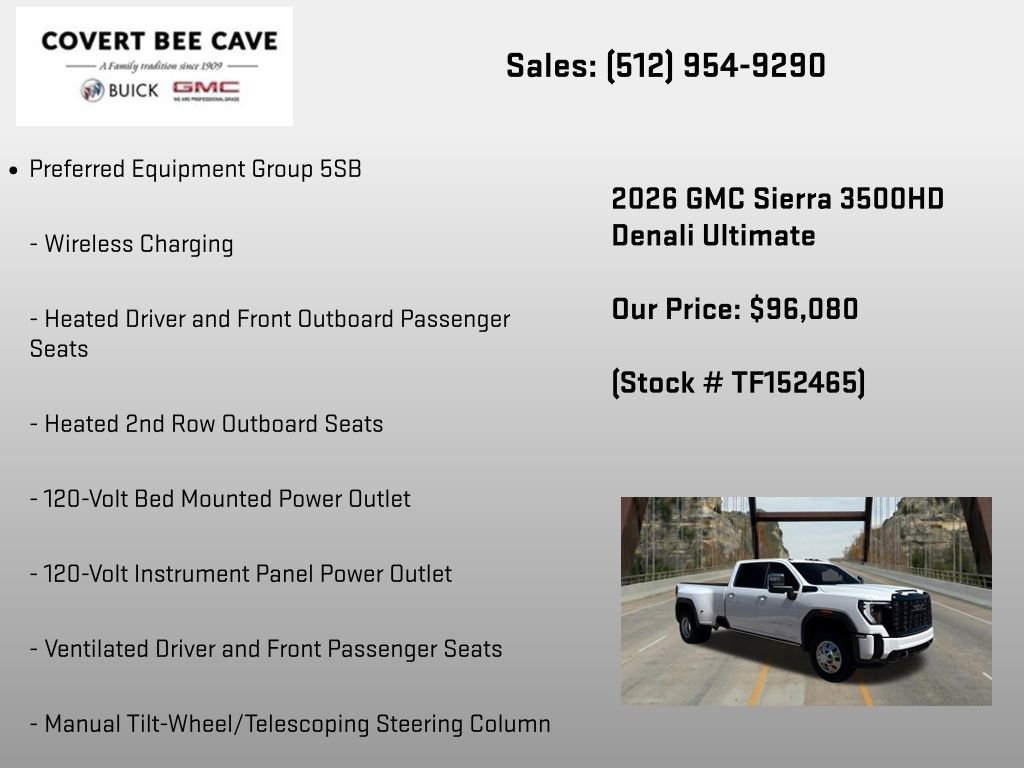 New 2026 GMC Sierra 3500 Denali Ultimate image 18