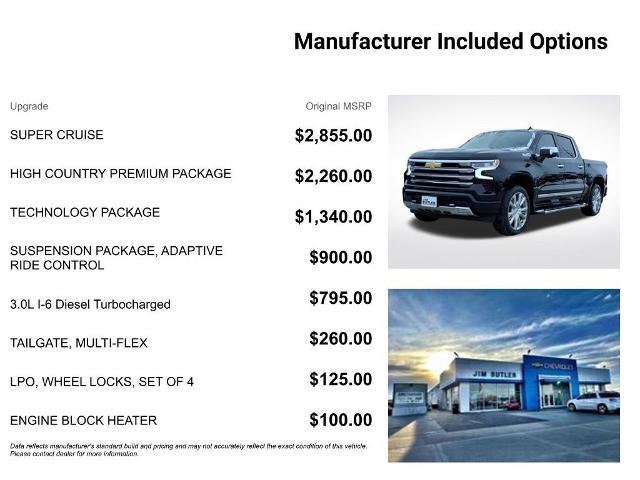 New 2026 Chevrolet Silverado 1500 High Country w/ High Country Premium Package image 7