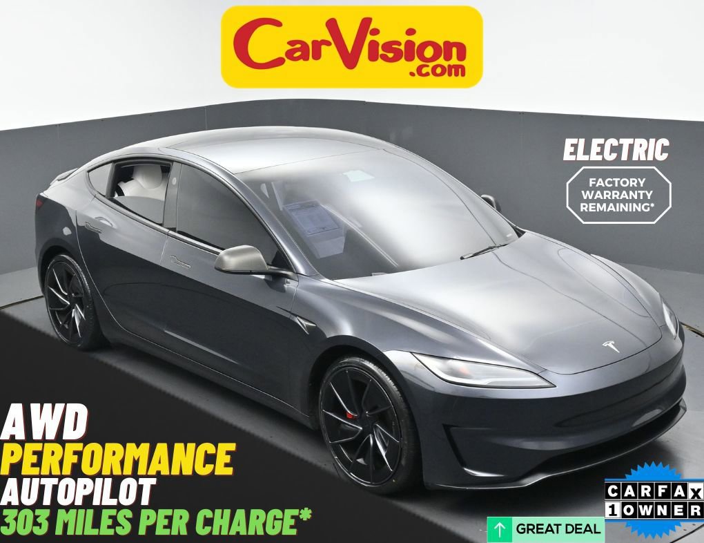 Used 2024 Tesla Model 3 Performance AWD/4WD image 1