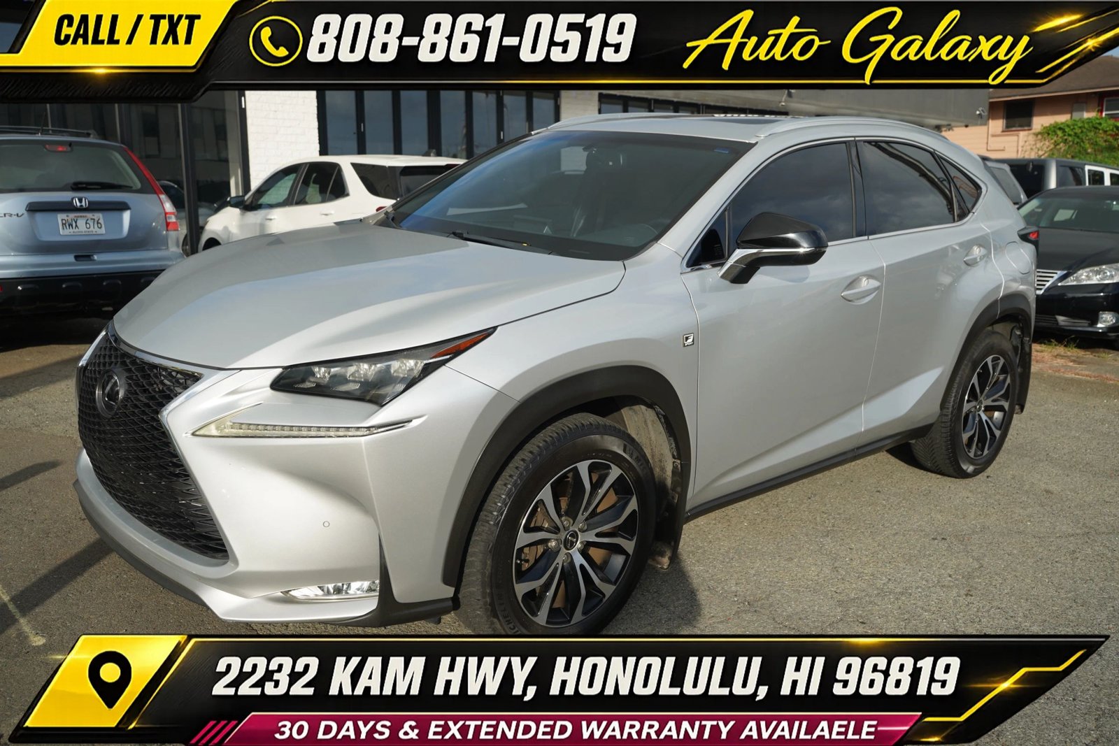 Used 2015 Lexus NX 200t F Sport FWD image 1