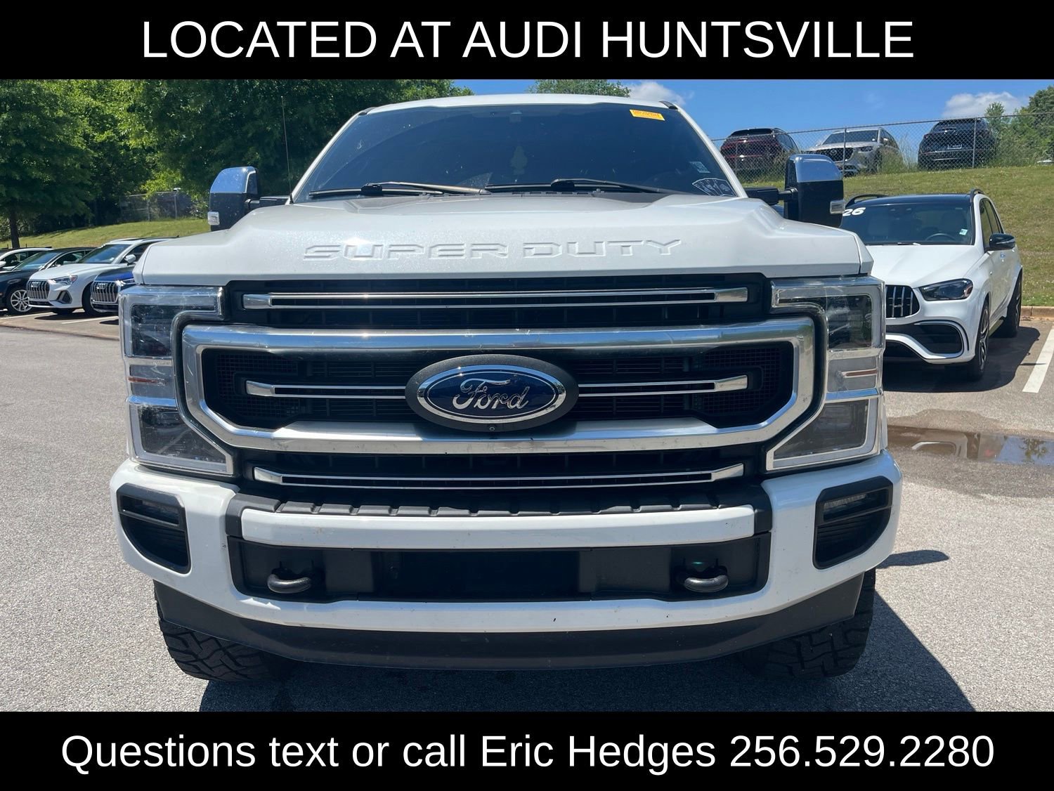 Used 2021 Ford F250 Platinum w/ FX4 Off-Road Package AWD/4WD image 2