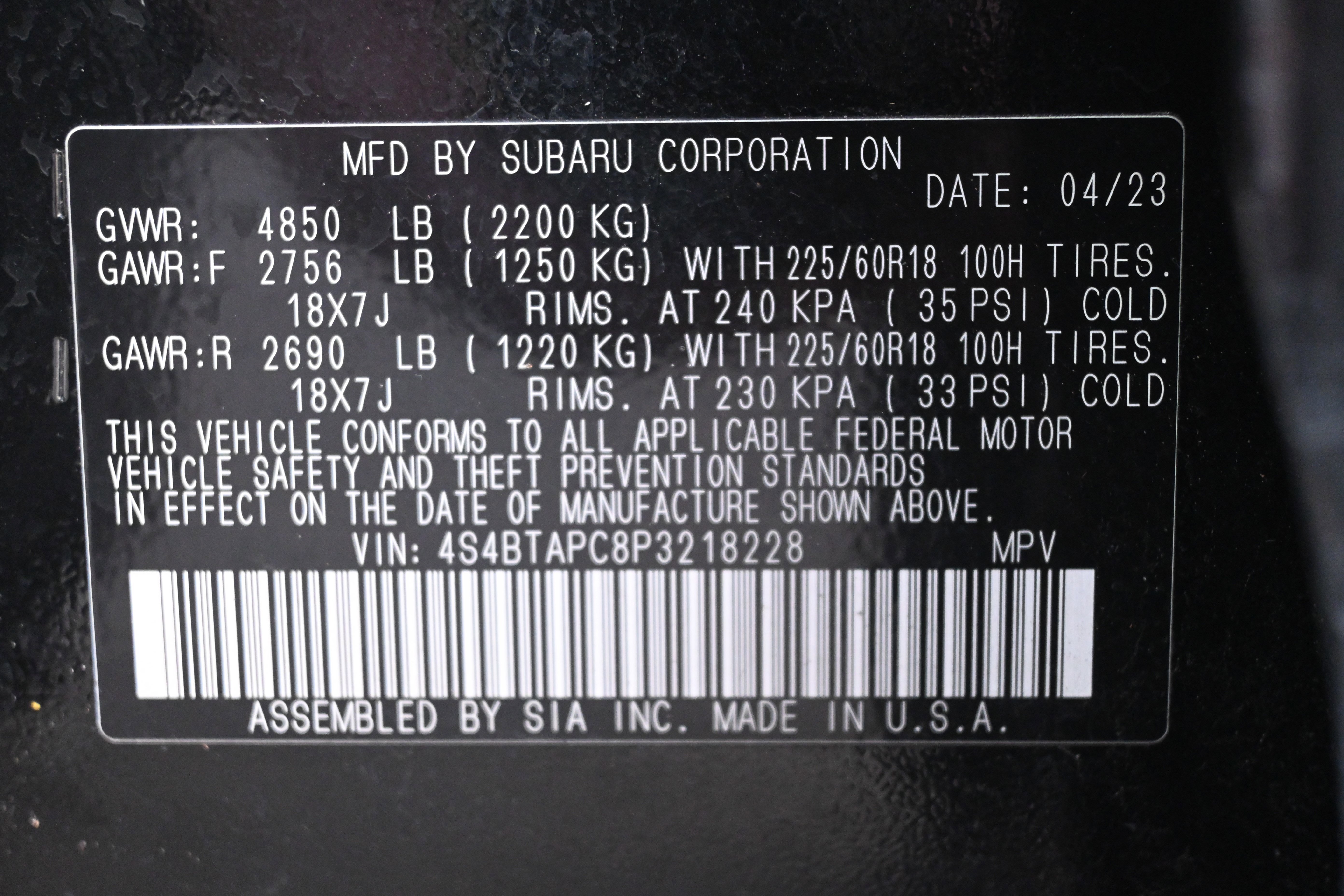 Certified 2023 Subaru Outback Touring image 37