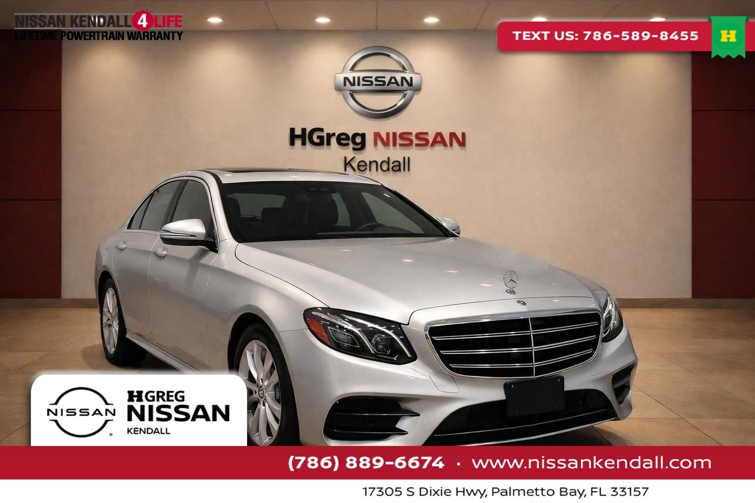 Used 2018 Mercedes-Benz E 300 4MATIC w/ Premium 2 Package (Q02)