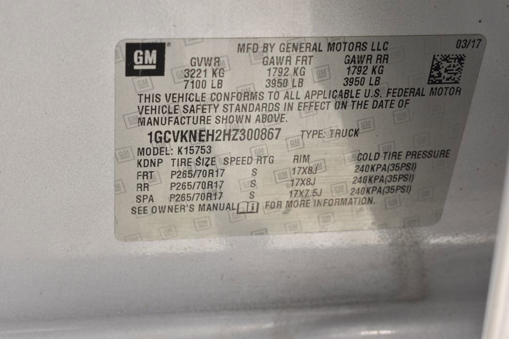 Used 2017 Chevrolet Silverado 1500 W/T image 37