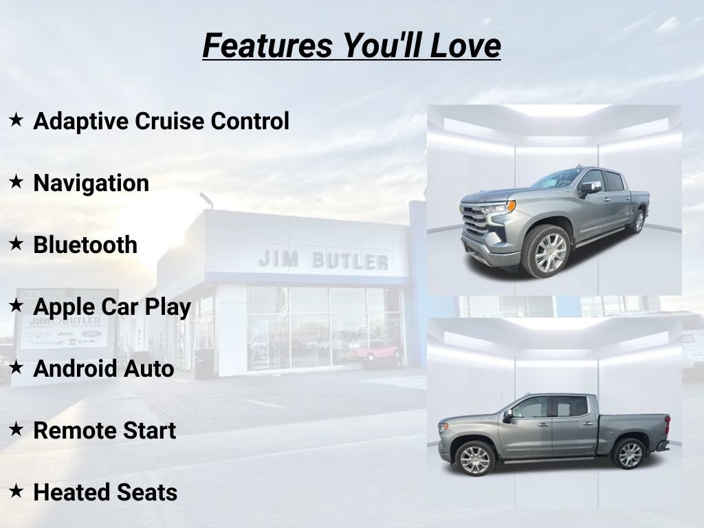 Used 2024 Chevrolet Silverado 1500 High Country AWD/4WD image 9