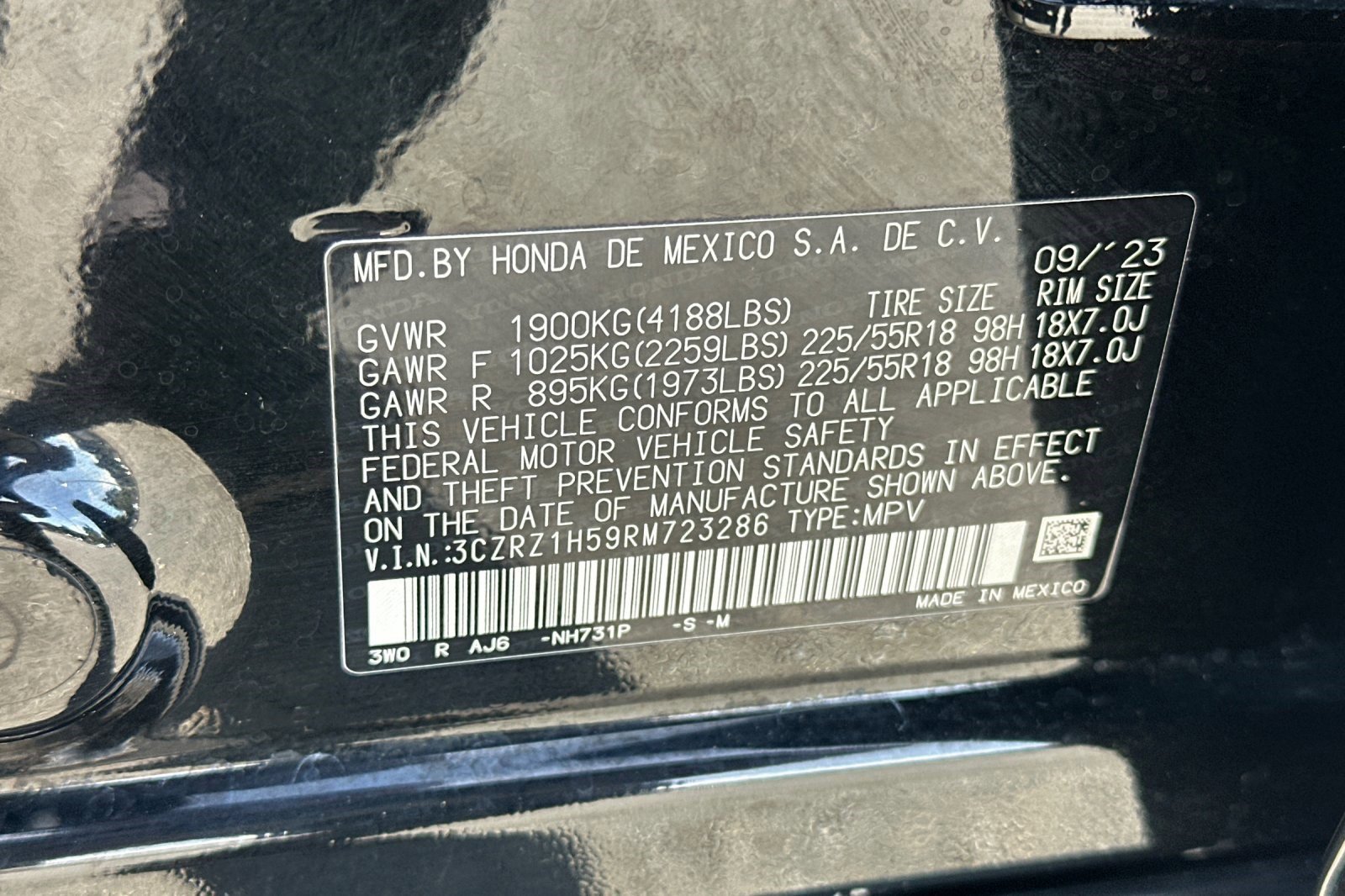 Used 2024 Honda HR-V Sport image 20