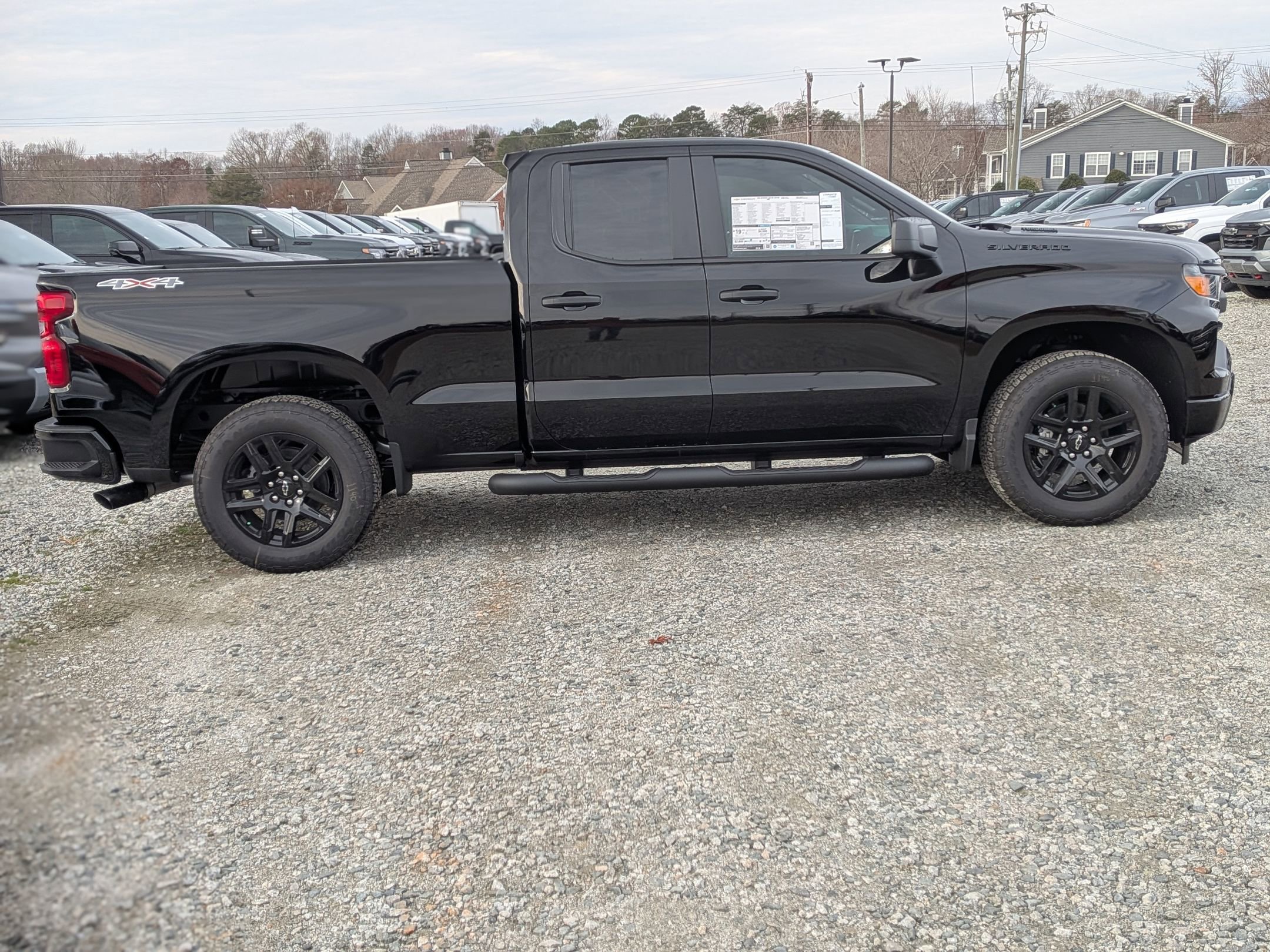 New 2026 Chevrolet Silverado 1500 Custom w/ Turbomax Blackout Package image 9