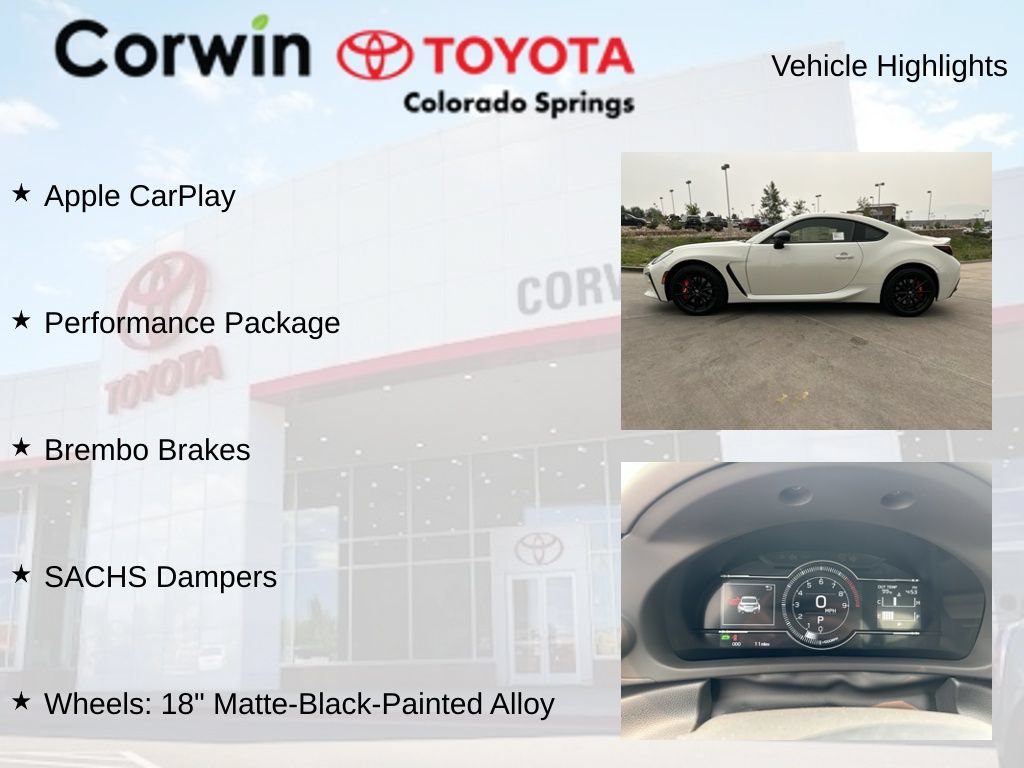 Used 2026 Toyota GR86 w/ Performance Package RWD image 14