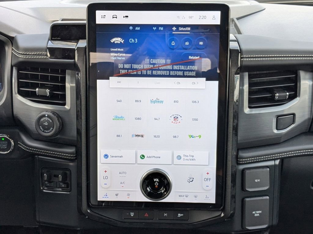 New 2025 Ford F150 Lightning Platinum image 24