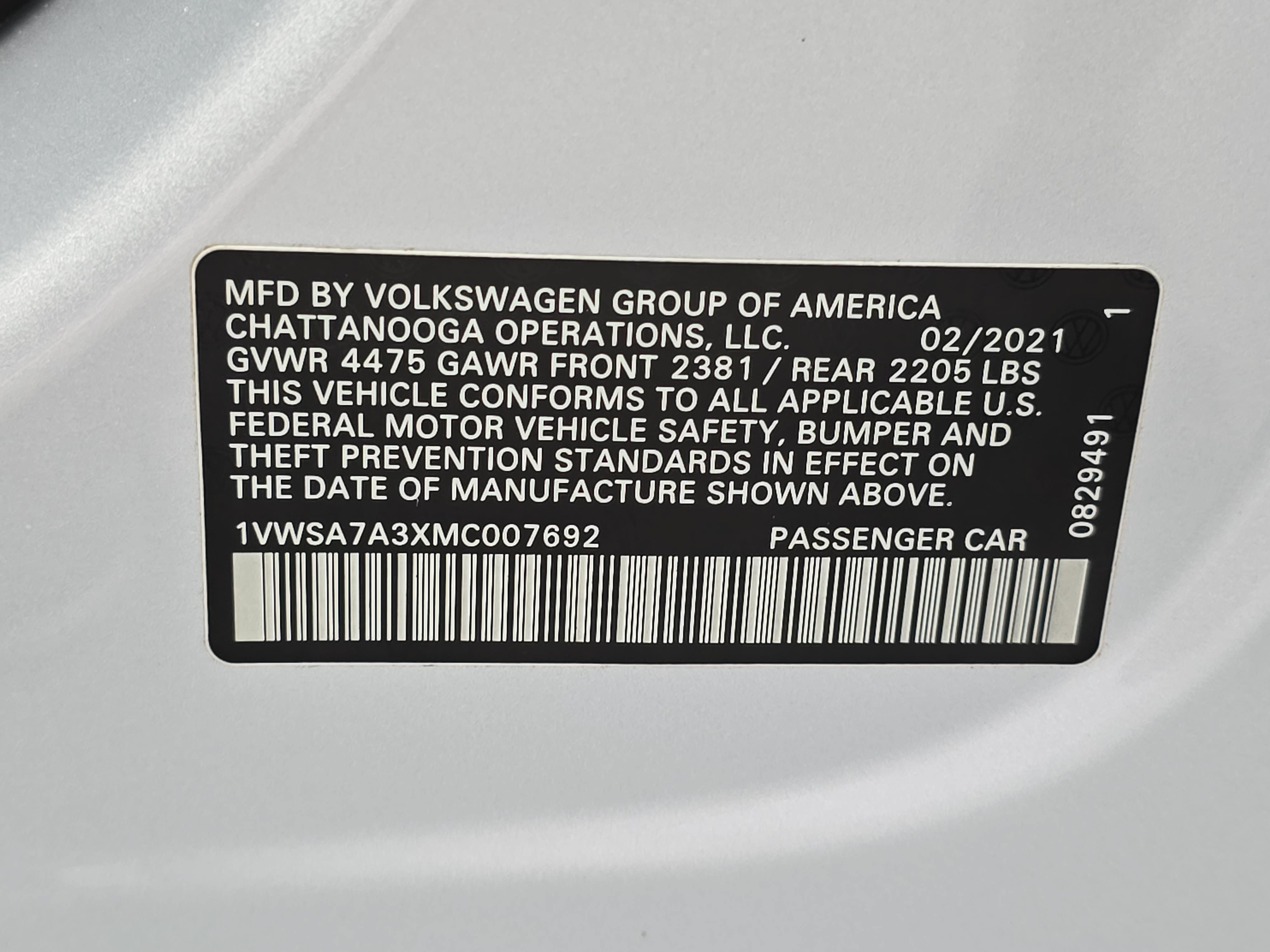 Used 2021 Volkswagen Passat 2.0T SE FWD image 35