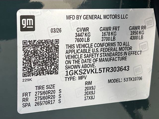 New 2026 GMC Yukon AT4 Ultimate AWD/4WD image 20