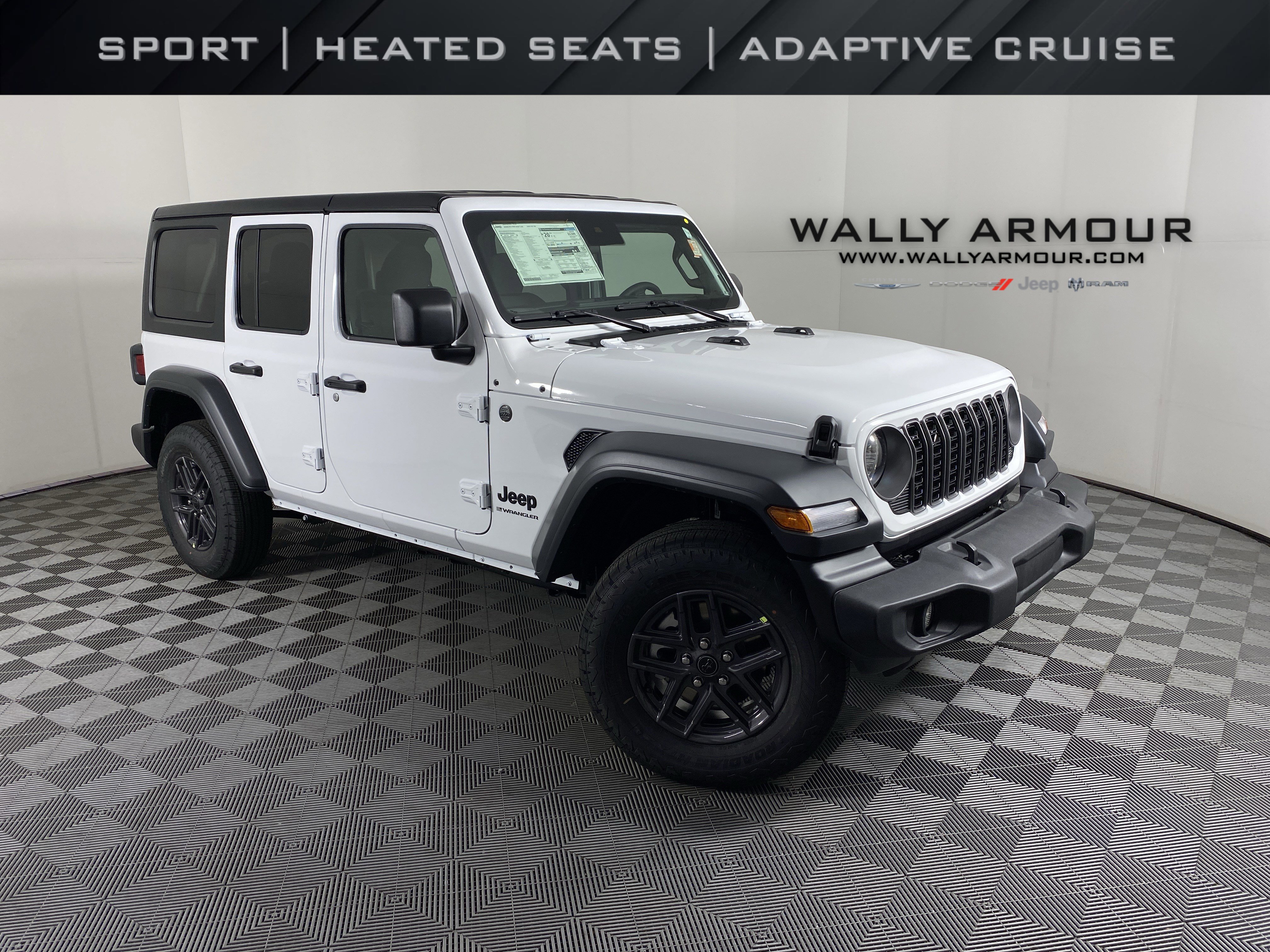 New 2025 Jeep Wrangler Sport S