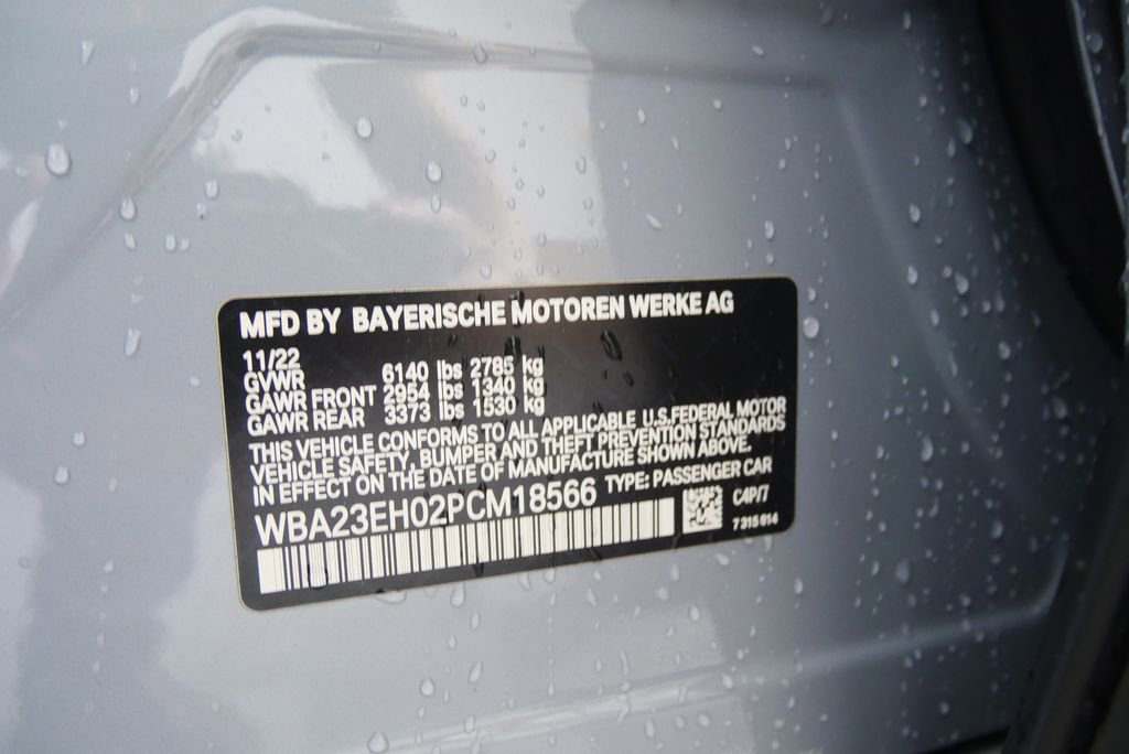 Certified 2023 BMW 740i w/ Parking Assistance Package RWD image 30