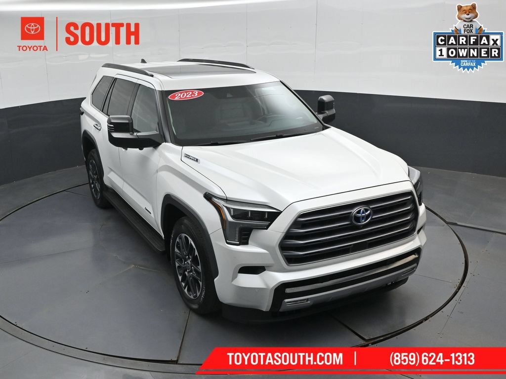 Used 2023 Toyota Sequoia Limited w/ Tow Technology Package AWD/4WD image 58