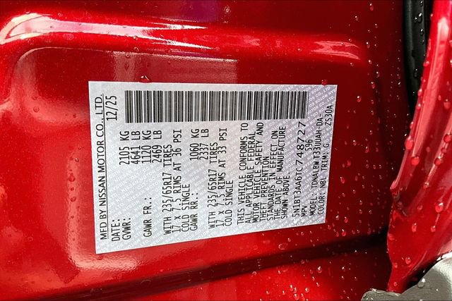 New 2026 Nissan Rogue S image 13