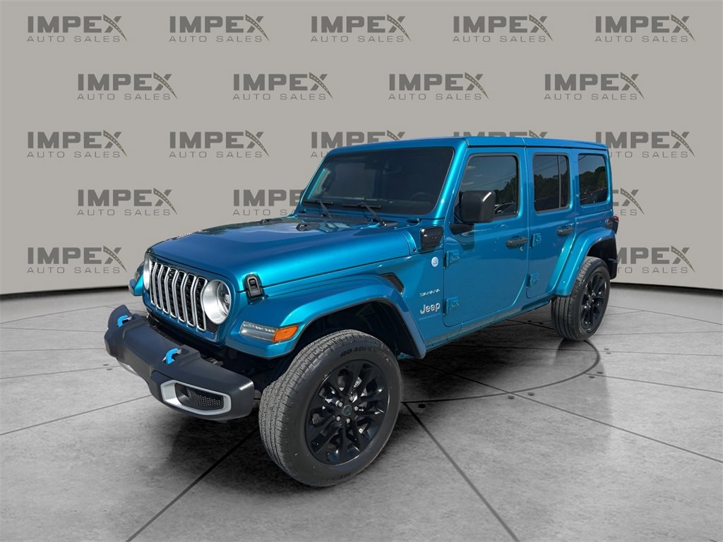 Used 2024 Jeep Wrangler Unlimited Sahara w/ Technology Group