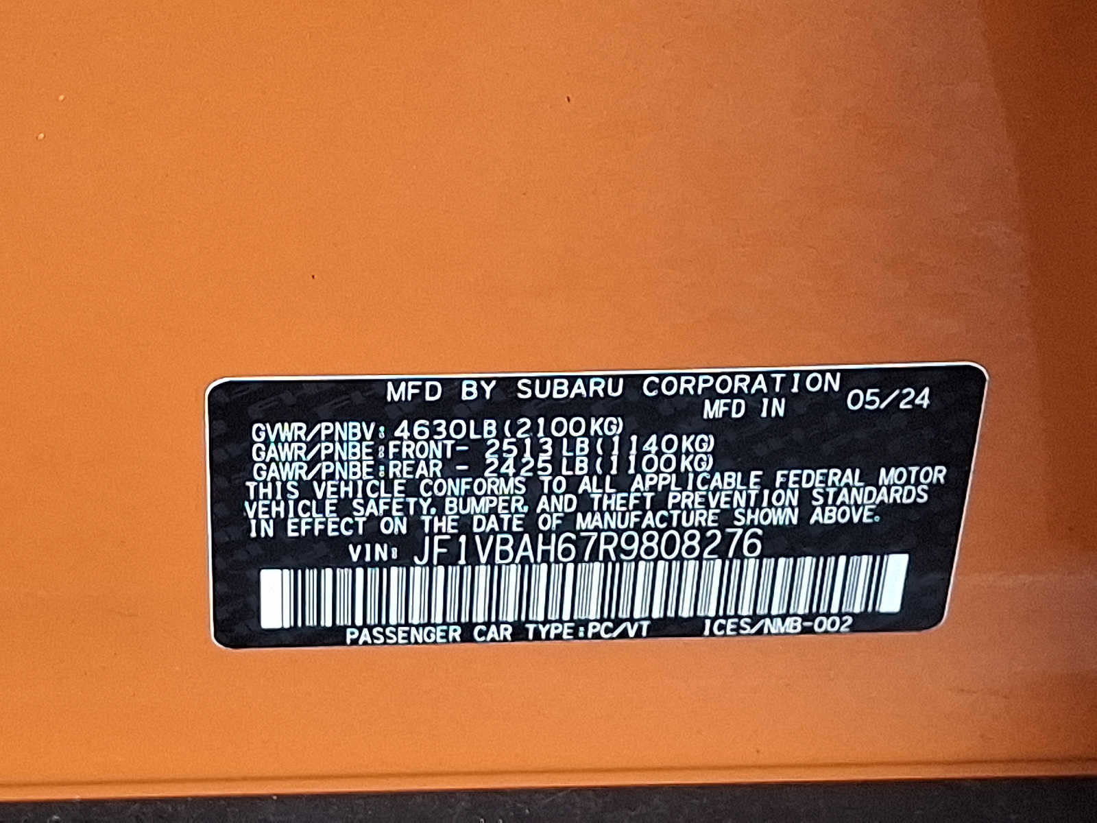 Used 2024 Subaru WRX Premium image 25