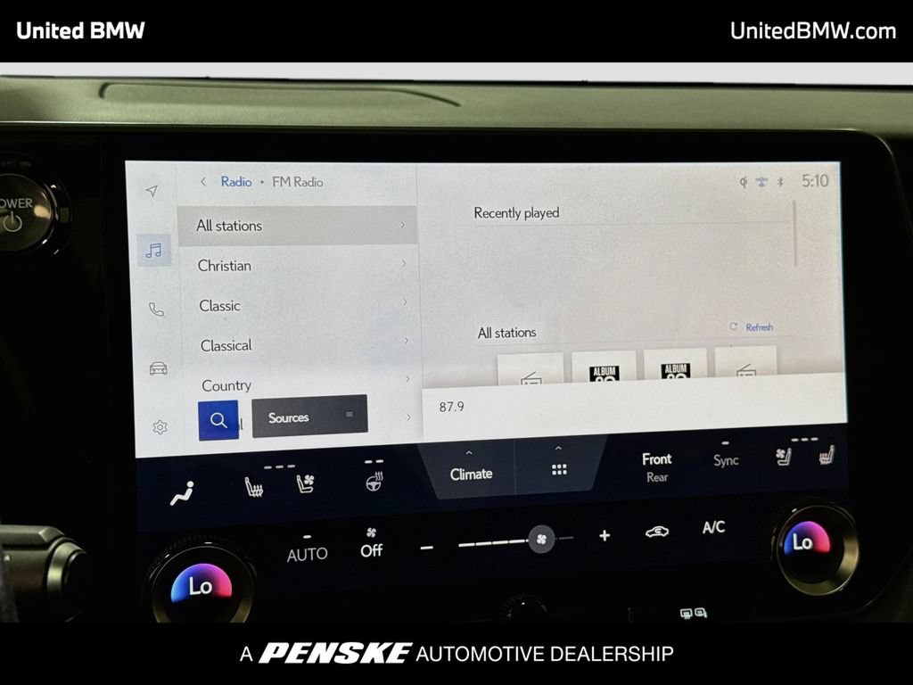 Used 2023 Lexus RX 500h F Sport w/ Accessory Package (Z1) AWD/4WD image 15
