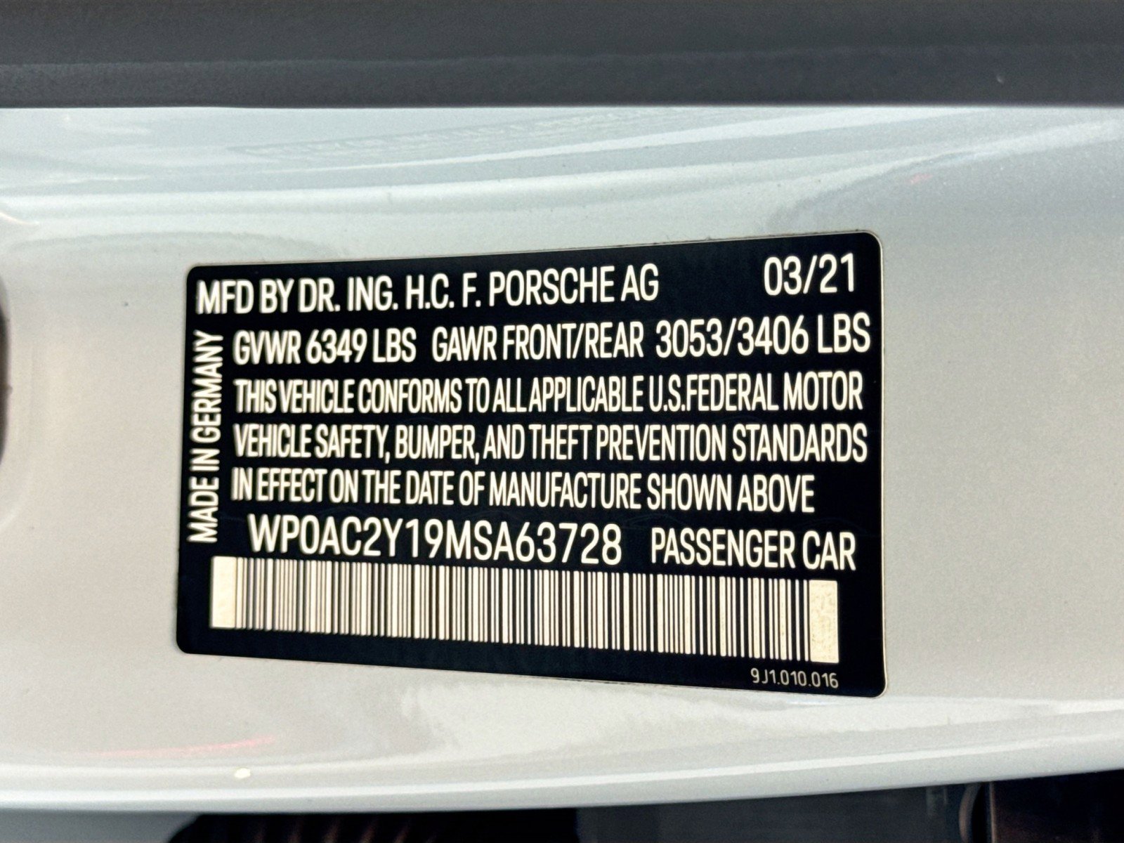 Certified 2021 Porsche Taycan Turbo image 26