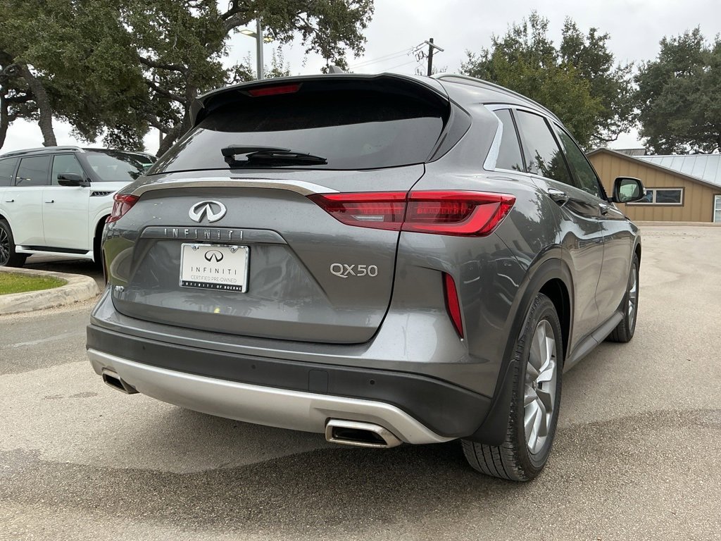 Certified 2021 INFINITI QX50 Luxe w/ Cargo Package image 3