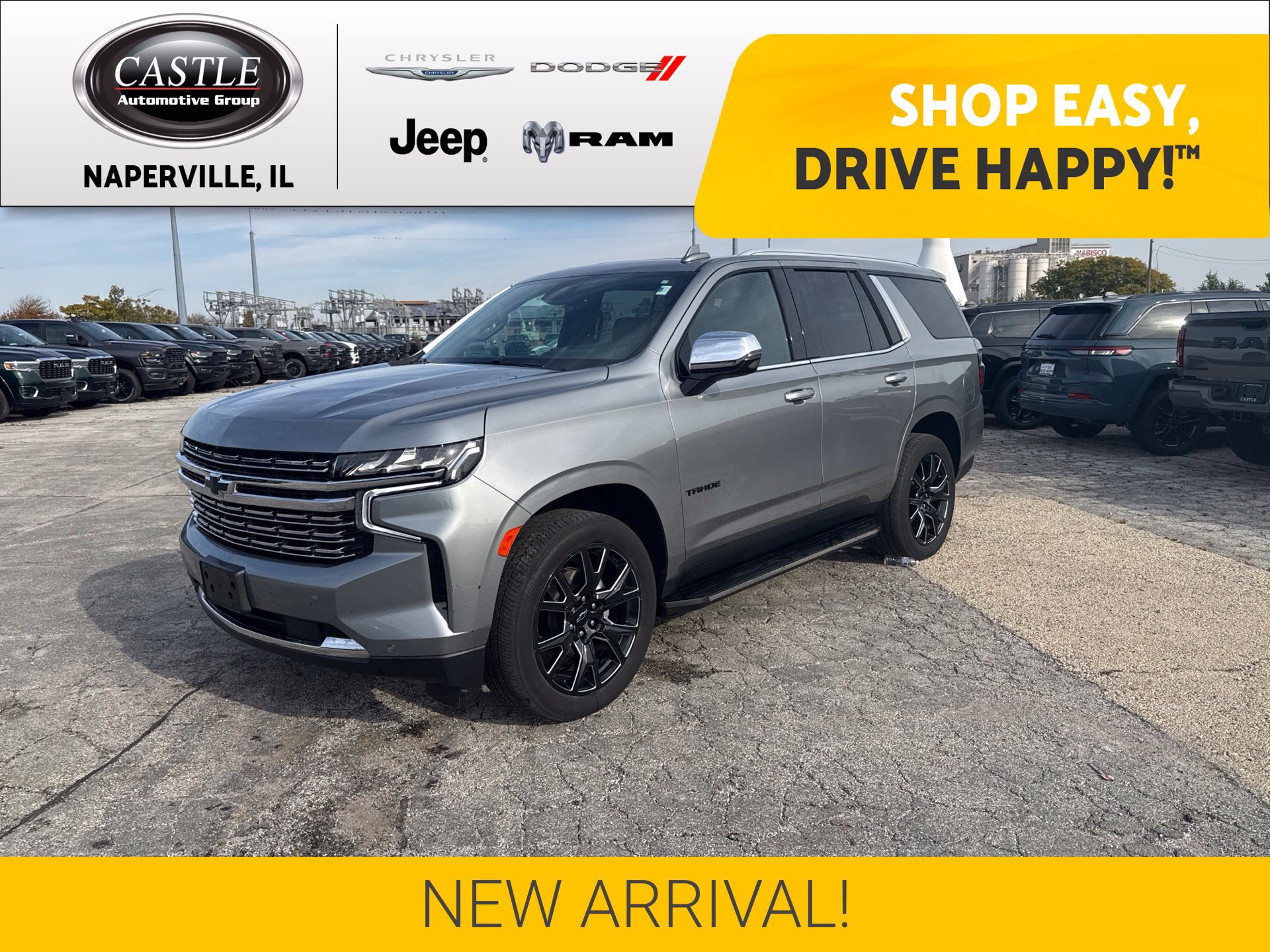 Used 2023 Chevrolet Tahoe Premier w/ Premium Package AWD/4WD image 1