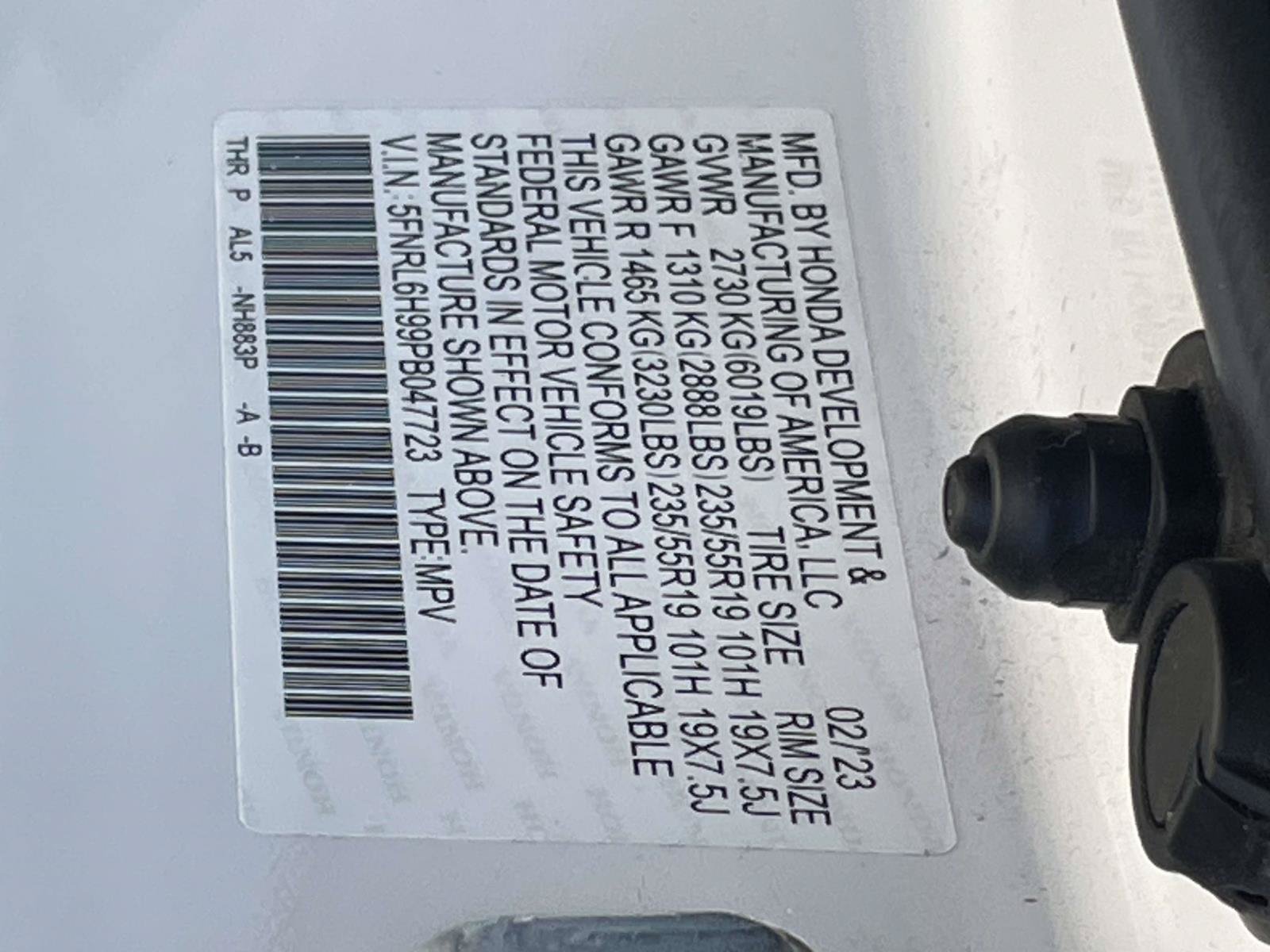 Used 2023 Honda Odyssey Elite image 46