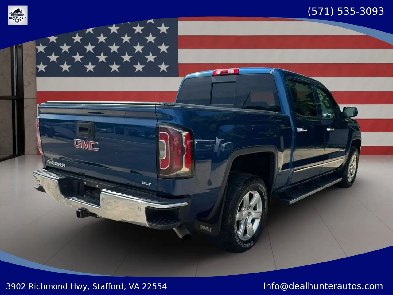 Used 2017 GMC Sierra 1500 SLT w/ SLT Preferred Package AWD/4WD image 6