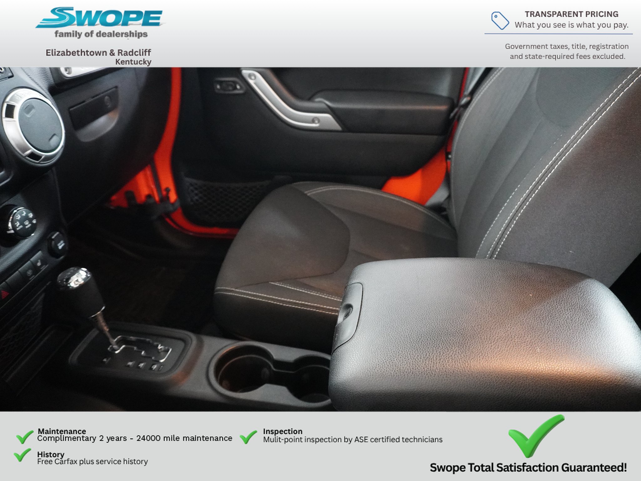 Used 2015 Jeep Wrangler Unlimited Sahara w/ Dual Top Group AWD/4WD image 24