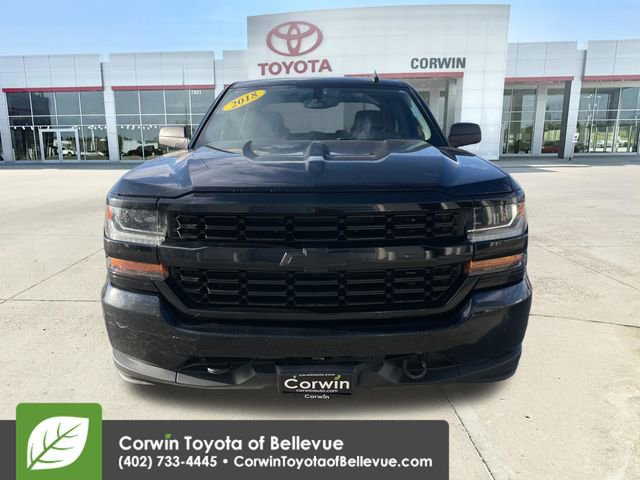 Used 2018 Chevrolet Silverado 1500 Custom w/ Custom Value Package AWD/4WD image 14