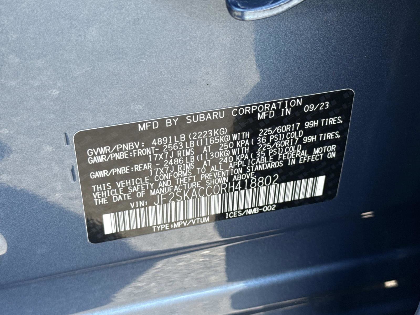 Used 2024 Subaru Forester Premium AWD/4WD image 30