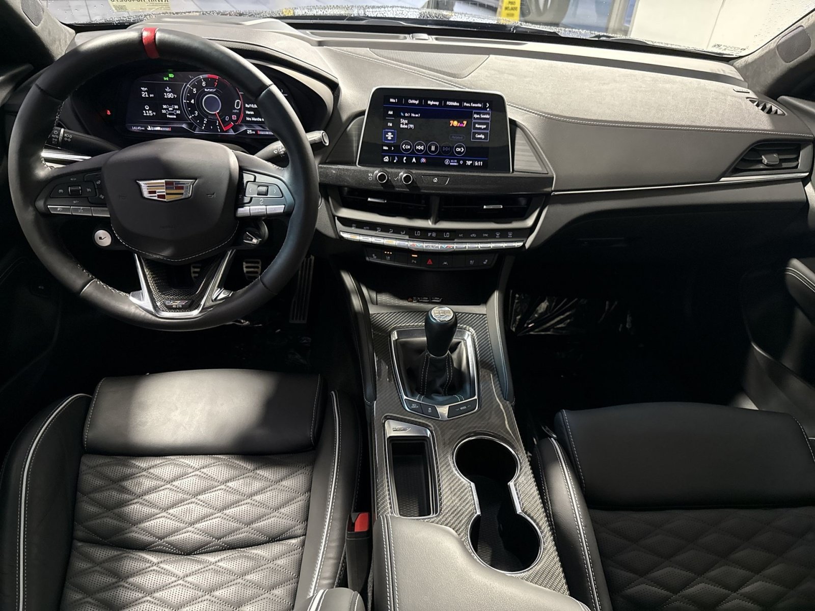 Used 2024 Cadillac CT4 V Blackwing w/ Technology Package RWD image 24