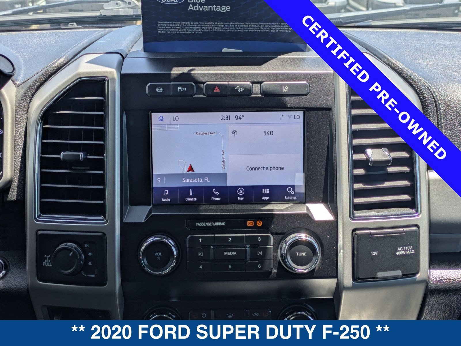 Certified 2020 Ford F250 Lariat w/ Lariat Ultimate Package AWD/4WD image 19