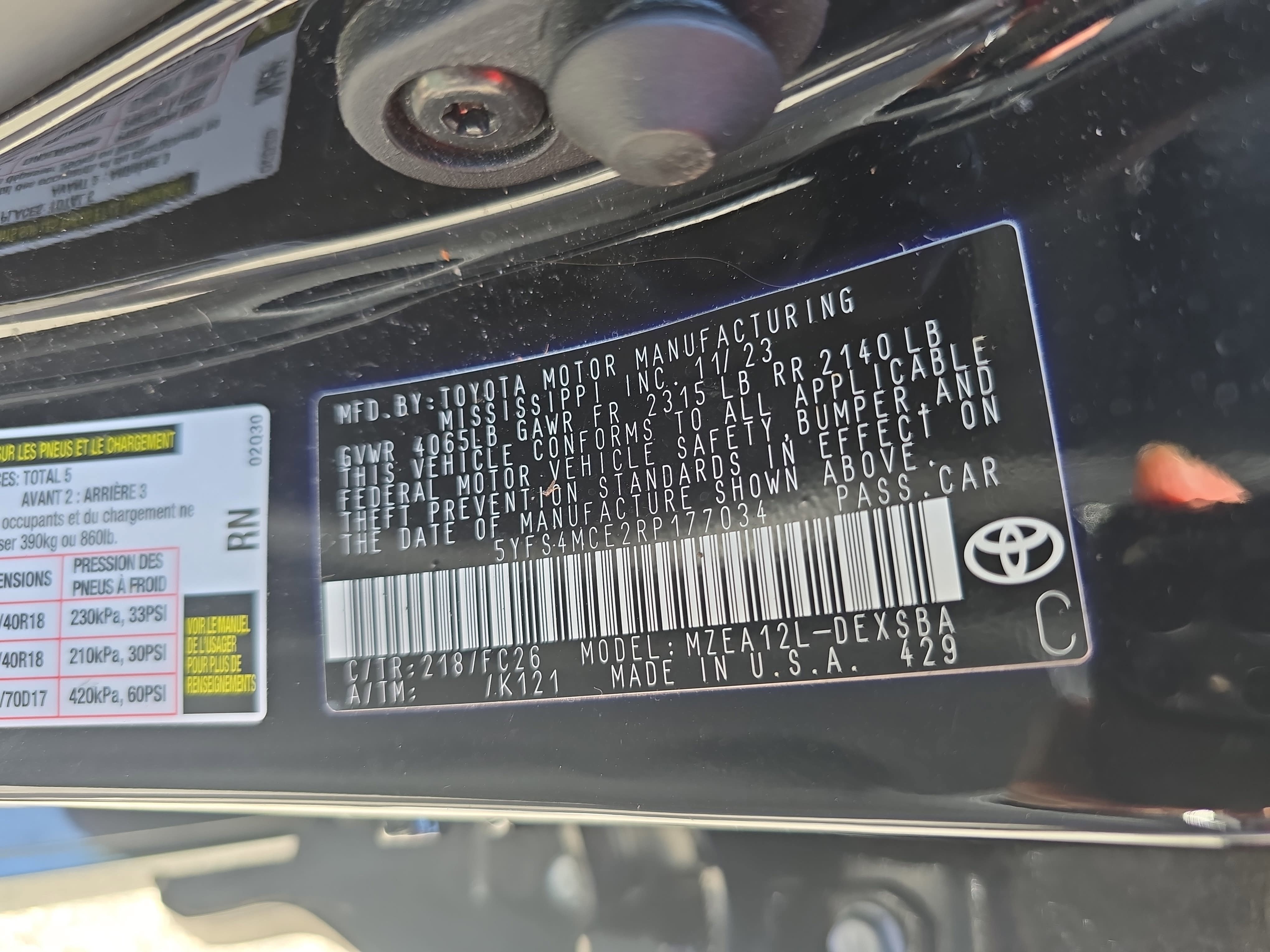 Used 2024 Toyota Corolla SE FWD image 34