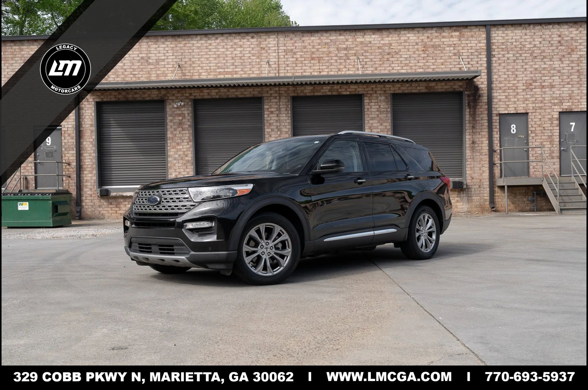 Used 2021 Ford Explorer Limited w/ Equipment Group 301A RWD image 1