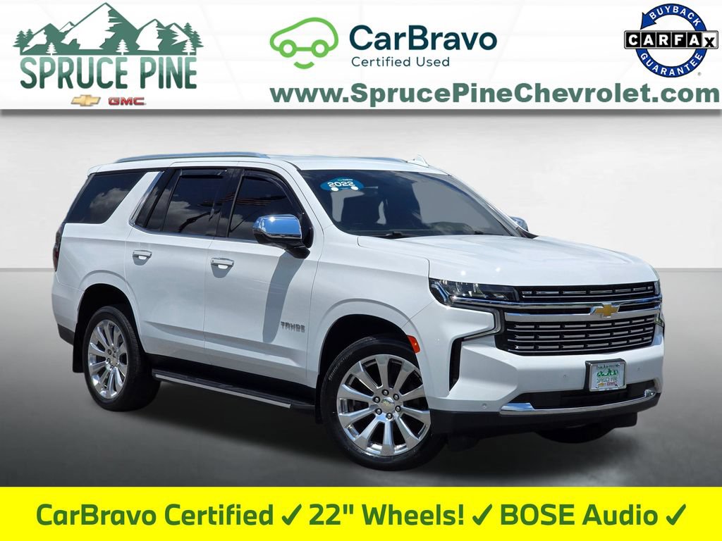 Certified 2022 Chevrolet Tahoe Premier